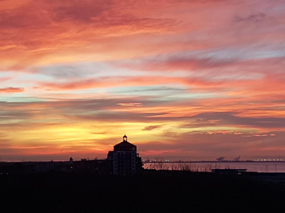 Penthouse Windkracht 10 Aan Het Strand Van カトザント エクステリア 写真