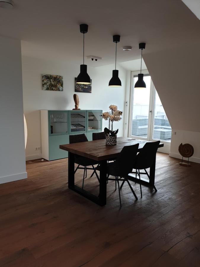 Penthouse Windkracht 10 Aan Het Strand Van カトザント エクステリア 写真
